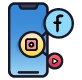  share, tap, social media, quick